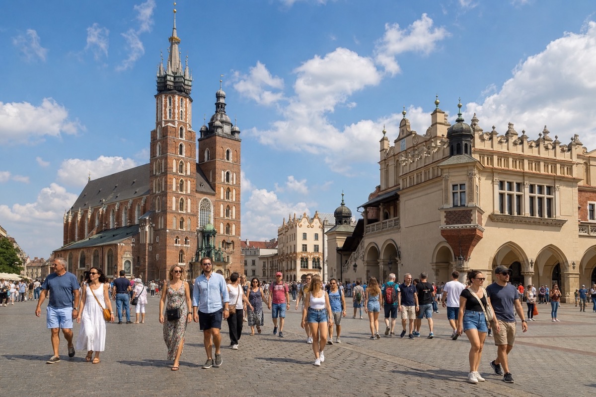 Rynek Główny w Krakowie