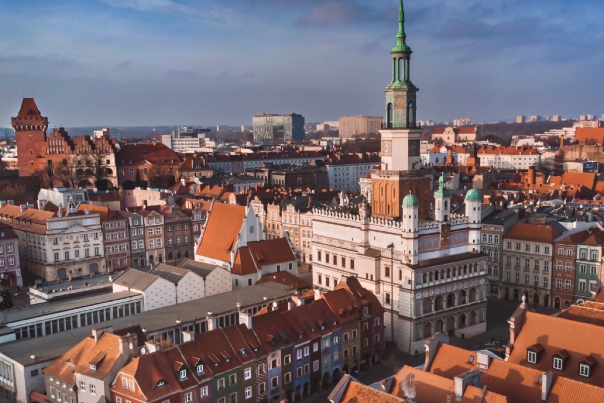 Stary Rynek i ratusz w Poznaniu